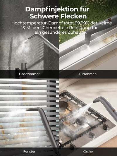 UWANT B400 Tragbarer Teppich-Dampfreiniger