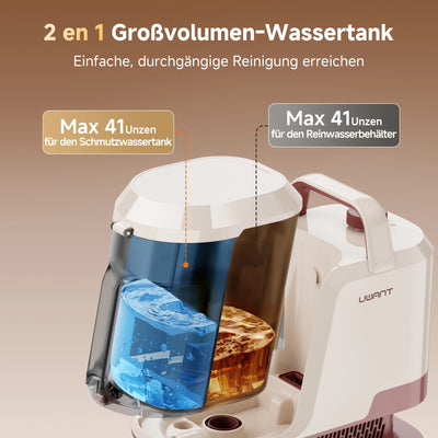 UWANT Y100 Pro – Nettoyeur de tapis et de moquettes portatif
